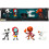 Jada Jada Set de 4 Nightmare Before Christmas 4cm Nanofigures Metalic 1