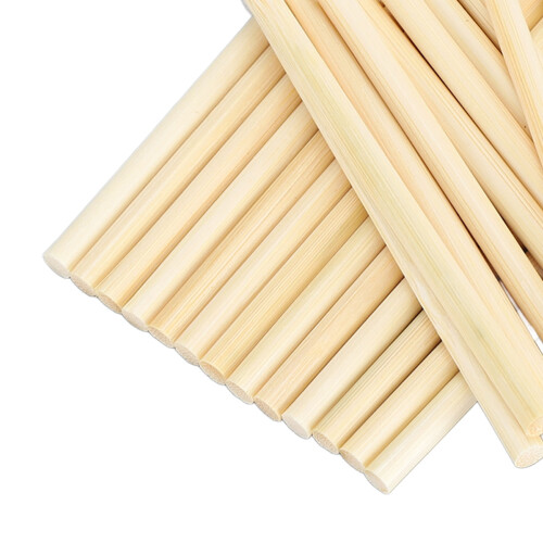 100pcs Bamboo Disposable Lip Brushes for Makeup & Kitchen Cleaning 2