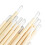 100 Disposable Lip Brush Applicators with Bamboo Handles - Versatile Use 6