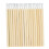 100 Disposable Lip Brush Applicators with Bamboo Handles - Versatile Use 10