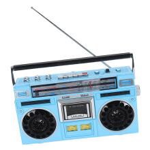Portable Bluetooth Cassette Player with 4 Band Radio & MP3 Converter