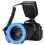 Macro LED 3000-15000K Ring Flash Light with 8 Adapter Ring 48pcs 3