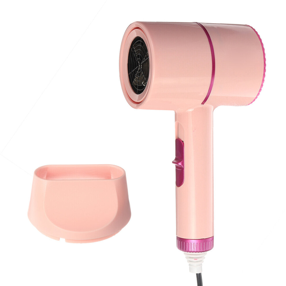 Greenzech Pink (Pink) Hair 220V 1000W Dryer Small High-Power Portable Hair Dryer