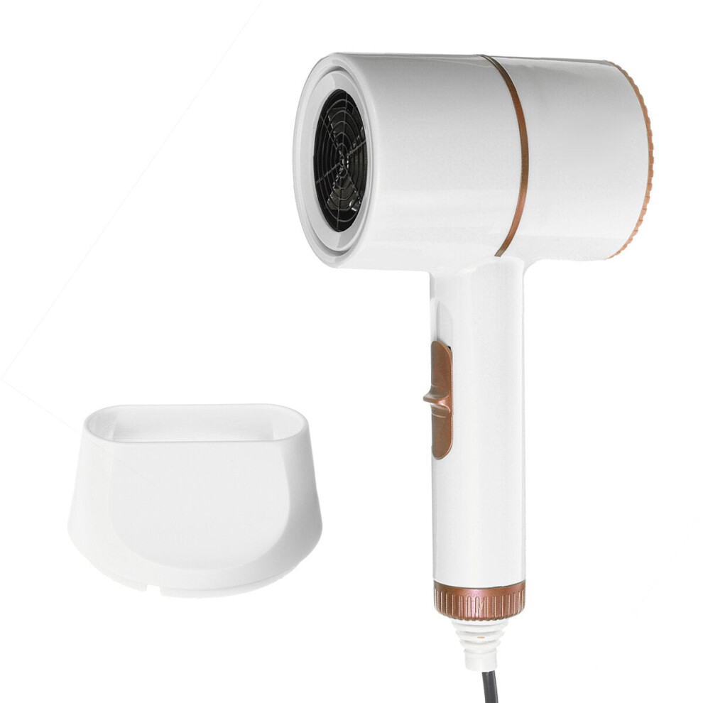 Greenzech White (White) Hair 220V 1000W Dryer Small High-Power Portable Hair Dryer