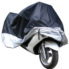 (Black to Green, XXL) Motorcycle Bike Moped Scooter Cover Waterproof Rain UV Dust Prevention Dustproof Covering