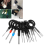 (Red) 40Pcs Set Car Trim Removal Tool Multi-Use Purposes Tools Kit Car Hand Tool Set Door Panel 7