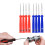 (Blue) 40Pcs Set Car Trim Removal Tool Multi-Use Purposes Tools Kit Car Hand Tool Set Door Panel 4
