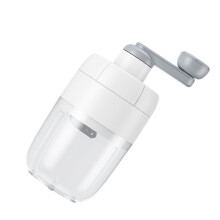 Handheld Transparent Ice Crusher Box for Camping & Home 1.8L Capacity