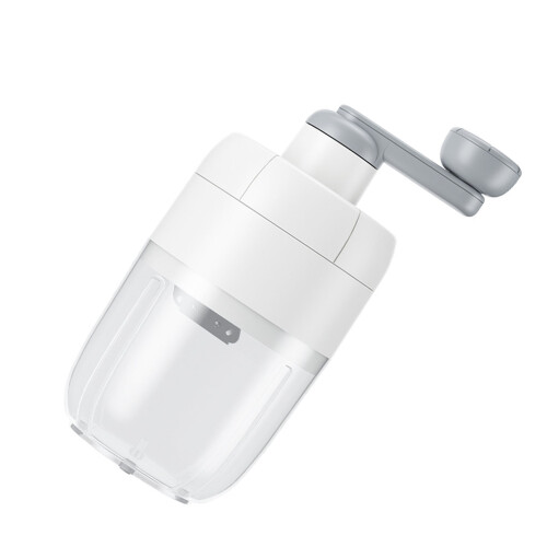 Handheld Transparent Ice Crusher Box for Camping & Home 1.8L Capacity