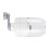 Handheld Transparent Ice Crusher Box for Camping & Home 1.8L Capacity 8