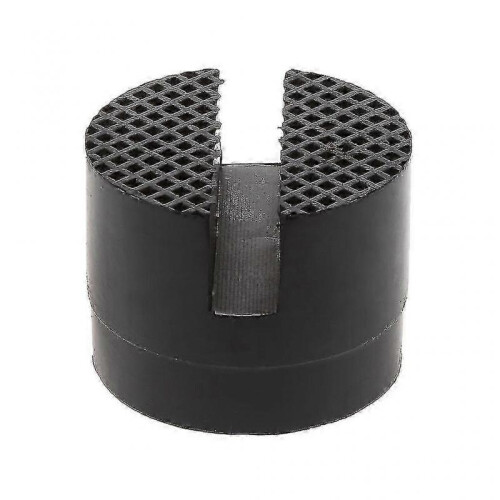 Floor Slotted Car Rubber Jack Pad Frame Protector Adapter Jacking Disk Pad Tool 2
