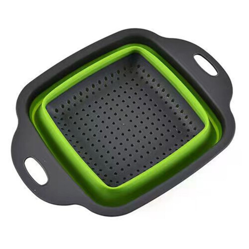 Folding Colander Strainer for Veggies - Compact Easy Storage Solution