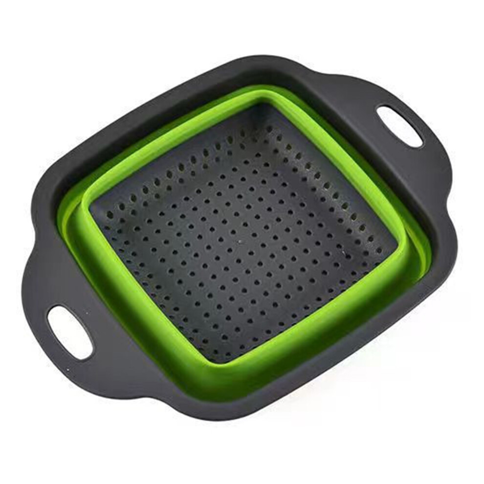 Folding Colander Strainer for Veggies - Compact Easy Storage Solution