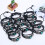 12pcs Zodiac Multilayer Leather Cuff Bracelets for Couples 1