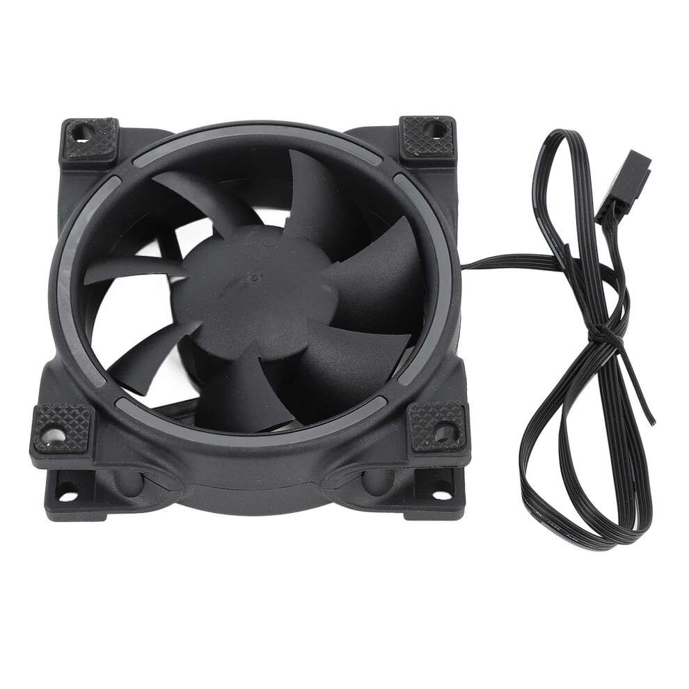 80Mm Pwm Fan For Pc Silent Mfdb Bearing 800-2500Rpm Speed Black 5021337628199