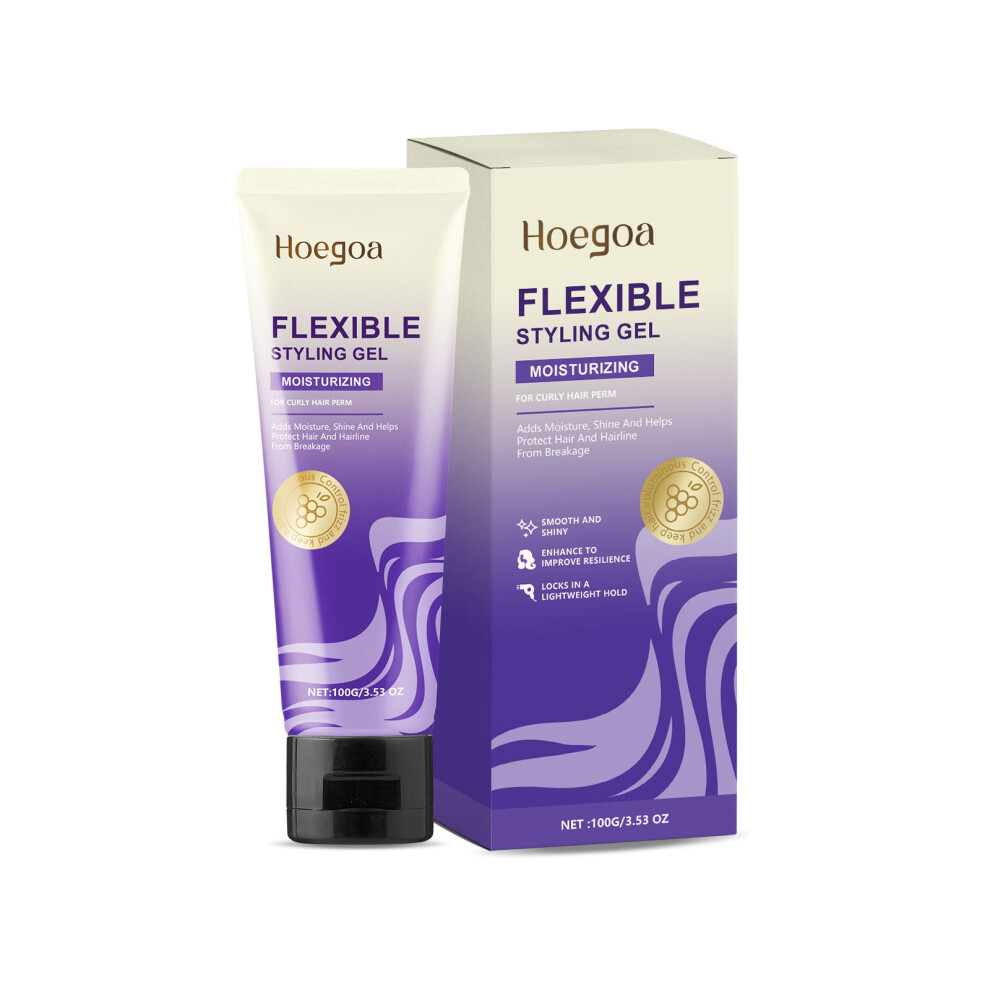 Light (Curly Hair Styling Gel) Curly Hair Washing Series Hair Curly Hairstyle Long-Lasting, Natural, Soft, And Fluffy Gel