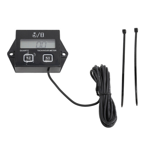 Precise Chainsaw RPM Digital Tach Meter with Multiple Measurements 2