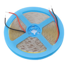 12V COB LED Flexbänderlicht Selbstklebend 90 CRI Flexibel Gleichmäßig LED Bänderlampe 110LM 5m 6000K Weißlicht