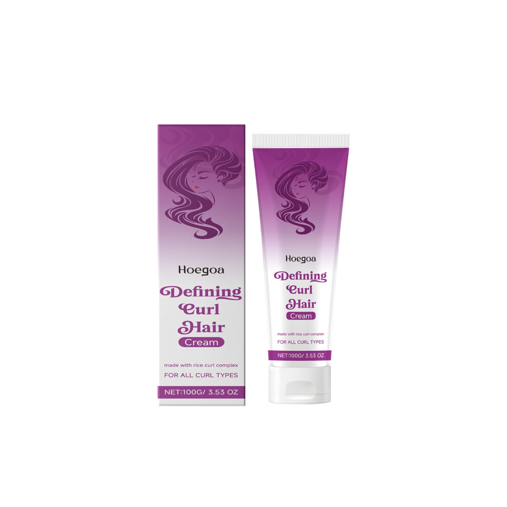 (100g) Hair styling elastic nourishes hair smoothes frizzy hair shines hair curls elastic