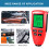 Portable Car Coating Thickness Meter for Accurate Paint Readings - Red 7