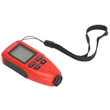 Portable Car Coating Thickness Meter for Accurate Paint Readings - Red