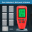 Portable Car Coating Thickness Meter for Accurate Paint Readings - Red 4