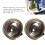2Pcs Drill Press Return Spring Chromeplate for Horizontal Vertical Bench Drill 5