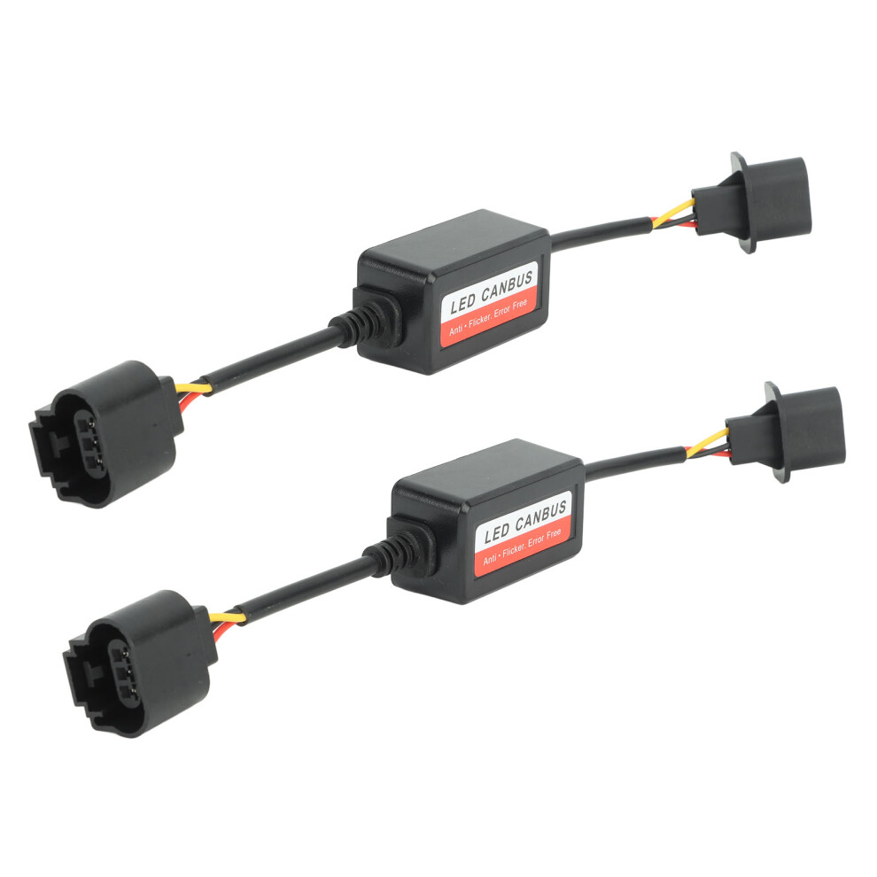 2Pcs H13 9008 Led Decoder Resistors Canbus Anti-Flicker For Auto Headlights Light 6921337645105