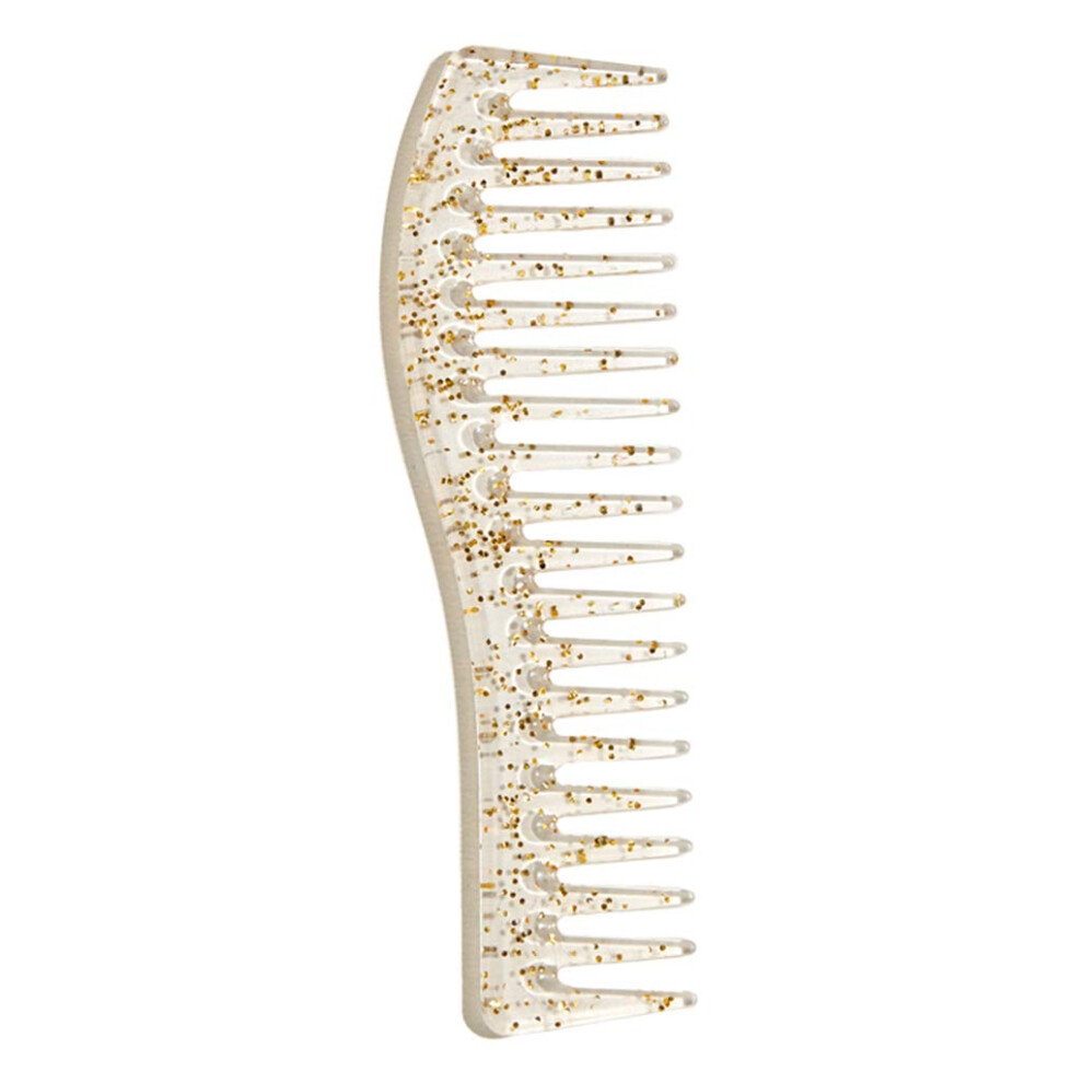 Wide-Tooth Hair Brush For Scalp Massage, Salon And Barber Use, Hair Styling And Haircut Prep For Women And Girls