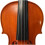 Violin 4/4 Size, Flame-Back Maple, Ebony Fittings, Accessories Included 4