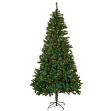 6FT Led Artificial Christmas Tree with Stand for Home Office Decoration