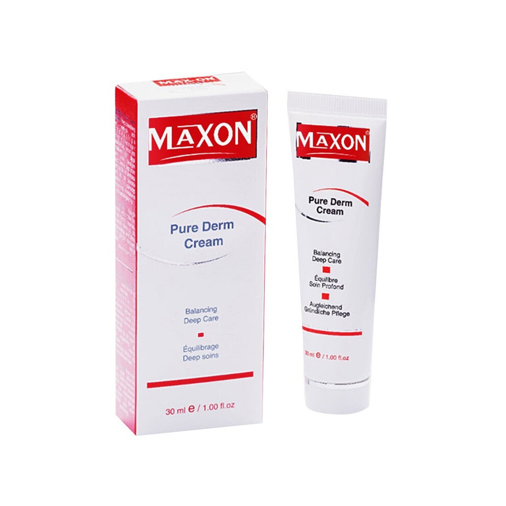 Max-On Pure Derm Cream 30ml | Skin Repair Cream for Dry Skin, Irritation & Moisturizing Care