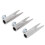 Lightweight Silver Eyeliner Sharpener with Easy-Grip and Cleaning Cover 11
