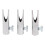 Lightweight Silver Eyeliner Sharpener with Easy-Grip and Cleaning Cover 2