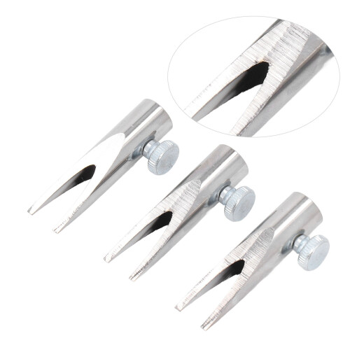 Lightweight Silver Eyeliner Sharpener with Easy-Grip and Cleaning Cover 2