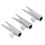 Lightweight Silver Eyeliner Sharpener with Easy-Grip and Cleaning Cover 16