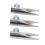 Lightweight Silver Eyeliner Sharpener with Easy-Grip and Cleaning Cover 7