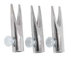 Lightweight Silver Eyeliner Sharpener with Easy-Grip and Cleaning Cover