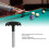 Versatile Cue Weight Bolt Wrench Tool for Easy Installation & Removal 3