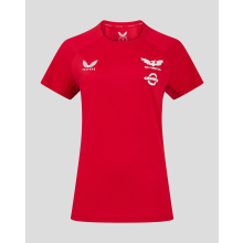 (Size 10) Scarlets Rugby Women's T-Shirt Castore 24/25 Pro Players Top - New