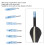 LED Lighted Nocks 6.2mm for Arrows - High Visibility & Durability 4