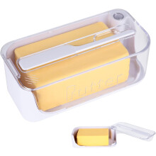 Butter Dish with Lid, (1 1) Lid Sealed Butter Box with Butter Knife, Sealed for Freshness Butter Box Airtight Butter Dish Butter Container