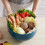 (Orange) Multi-functional Fruit And Vegetable Drain Basket Filtering Tools Strainer 7