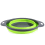 (L) Silicone Foldable Colanders Strainer Drain Basket Fruit Vegetable Cleaning Basket 6
