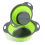 (L) Silicone Foldable Colanders Strainer Drain Basket Fruit Vegetable Cleaning Basket 2