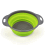 (L) Silicone Foldable Colanders Strainer Drain Basket Fruit Vegetable Cleaning Basket 5