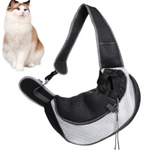 Small Pet Carrier For Dogs, Shoulder Carrier With Adjustable Strap, Breathable Mesh, Non-Slip, Travel-Proof Outdoor Net