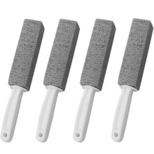 4pcs Pumice Cleaning Stone with Handle, Toilet Bowl Cleaner, Rust Remover, Grill Brush, Stains Cleaner, GuanGuan