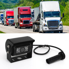 DC 12V Rückfahrkamera für Autos, IP68 wasserdicht, 4-poliges weibliches Luftfahrtstecker, 85 Betrachtungswinkel, Rückfahrkamera für LKWs,