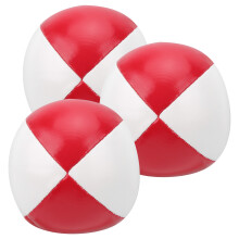 3Pcs PU Leather Juggling Balls Indoor Leisure